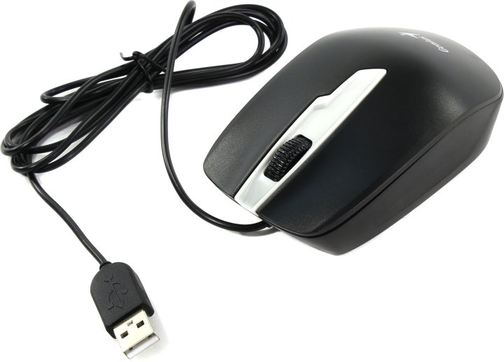 Genius Optical Mouse DX-180 <Black>  (RTL)  USB 3btn+Roll (31010239100)