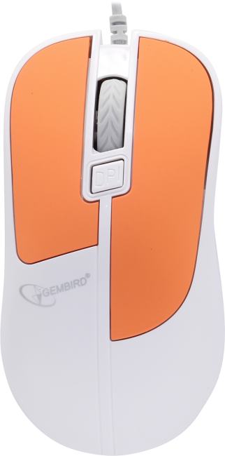 Gembird Optical Mouse  <MOP-410-O>  (RTL) USB 4btn+Roll