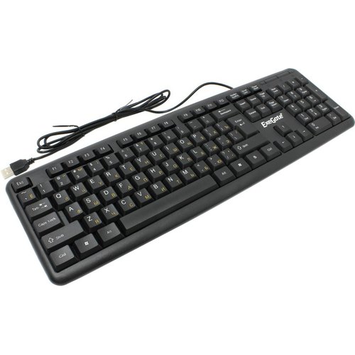 Клавиатура ExeGate LY-331  Black  <USB> 104КЛ <263905>