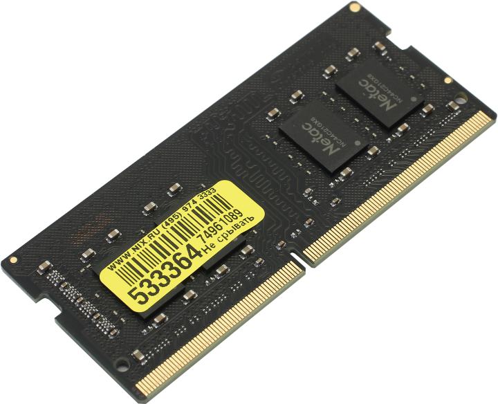 Netac Basic <NTBSD4N32SP-08> DDR4 SODIMM 8Gb <PC4-25600>  CL22  (for  NoteBook)