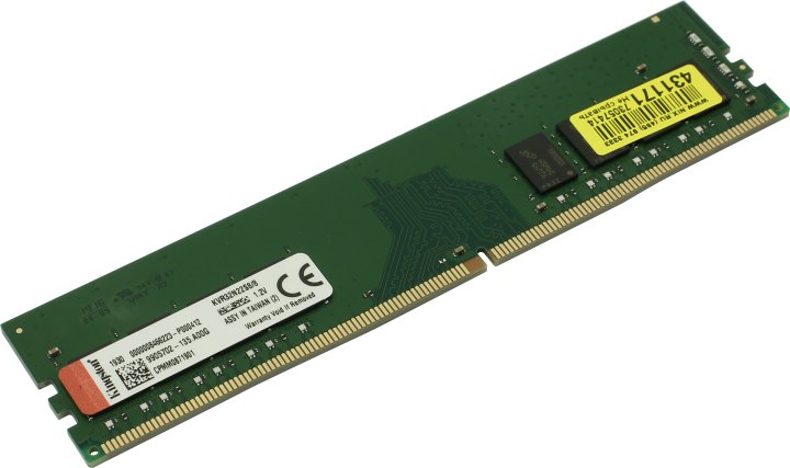 Модуль памяти Kingston <KVR32N22S8/8> DDR4 DIMM 8Gb <PC4-25600> CL22