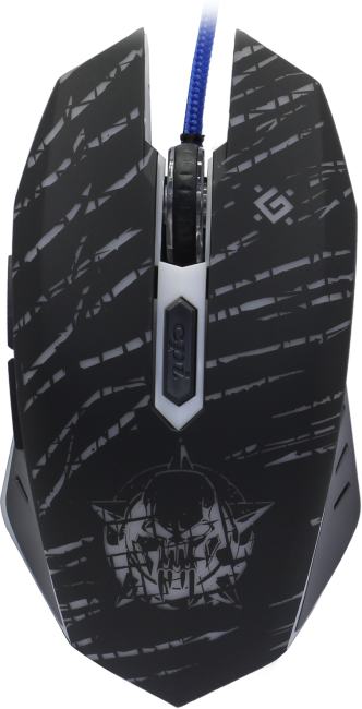 Defender Dark Agent Gaming Mouse <GM-590L> (RTL)  USB  6btn+Roll  <52590>