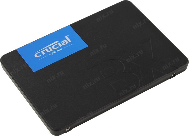 Накопитель SSD 240 Gb SATA 6Gb/s Crucial BX500 <CT240BX500SSD1>  2.5"  3D  TLC