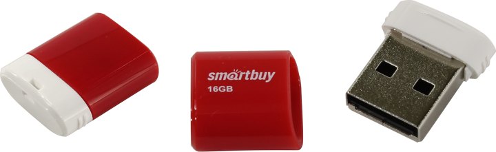 SmartBuy Lara <SB16GBLARA-R> USB2.0  Flash Drive  16Gb  (RTL)