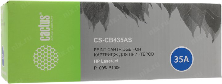 Картридж Cactus CS-CB435A(S)  для HP  LJ  P1005/1006