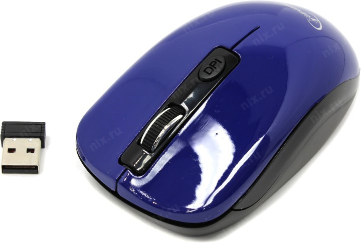 Gembird Wireless Optical Mouse <MUSW-400-B>  (RTL)  USB  4btn+Roll