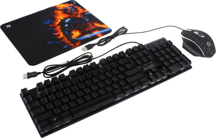 Клавиатура Defender Alion GS-987  <USB>  104КЛ  <52987>