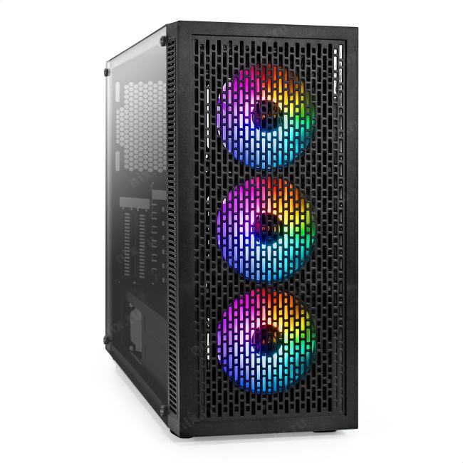 Miditower  Exegate <EVO-5001A> ATX  без  БП  <EX295766RUS>