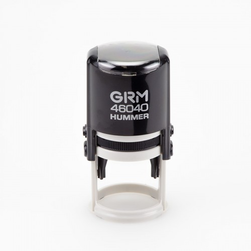 Оснастка для печати GRM 46040 HUMMER ABS (D40мм) авт. ЧЕРНЫЙ глян.