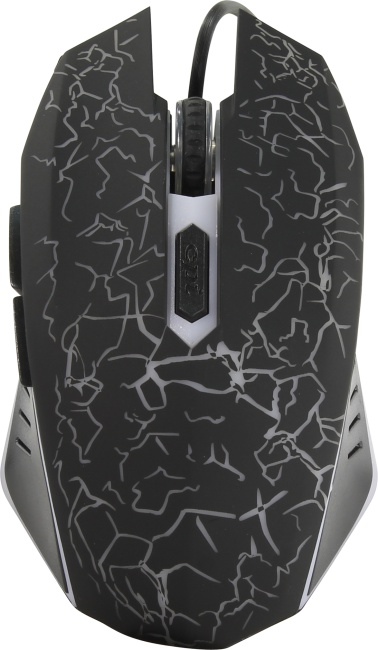 OKLICK HellFire Gaming Mouse <895G> <Black> 2400dpi  (RTL)  USB 6btn+Roll <412863>