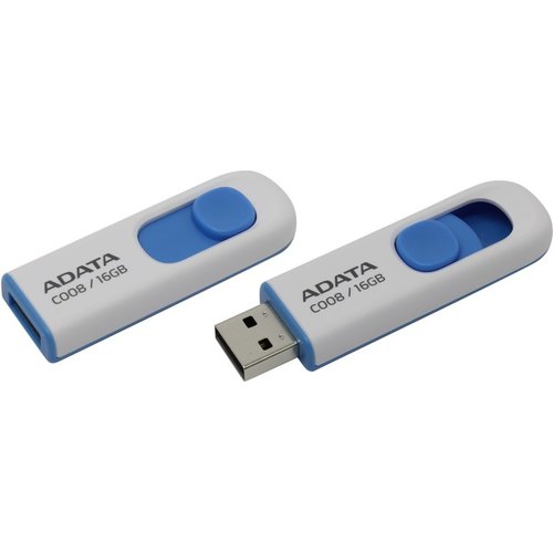 ADATA Classic C008 <AC008-16G-RWE>  USB2.0 Flash  Drive  16Gb