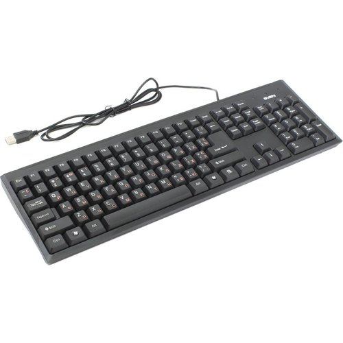 Клавиатура SVEN Standard 303  Power Black  <USB&PS/2>  106КЛ