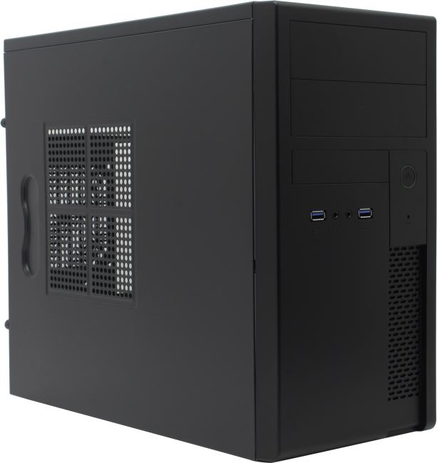 Miditower Chieftec XT-01B-OP  MicroATX  без  БП